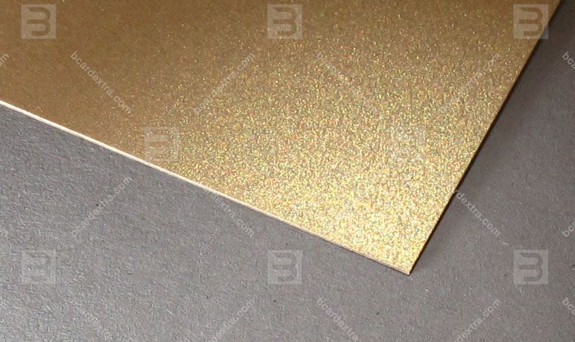 cardboard for business card Cardboard Sirio pearl gold