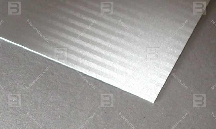 cardboard for business card Cardboard Splendorlux laser argento