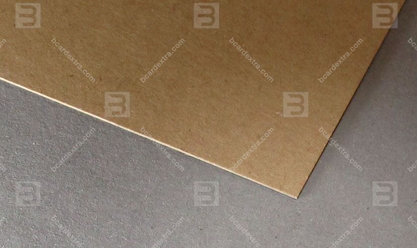 Cardboard Planet eko beige business card photo