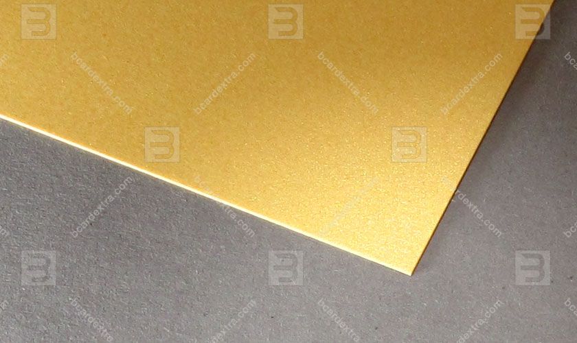 cardboard for business card Cardboard Shyne glow gold