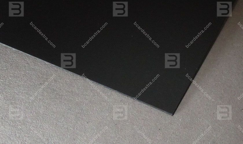 Cardboard Plike 2s black business card photo