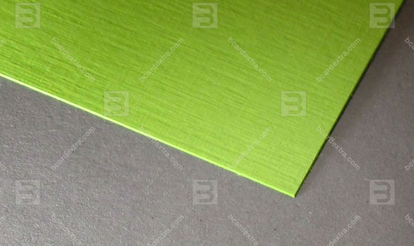 Cardboard Sirio tela lime business card photo
