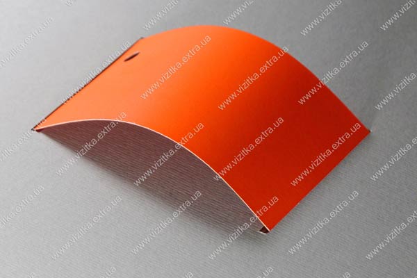 cardboard for business card Картон Touche Cover orange