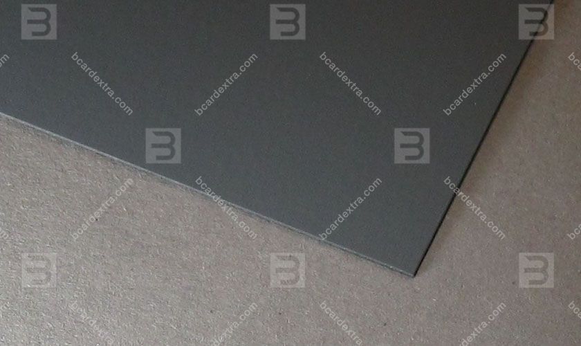 Cardboard Touche Cover grey business card photo