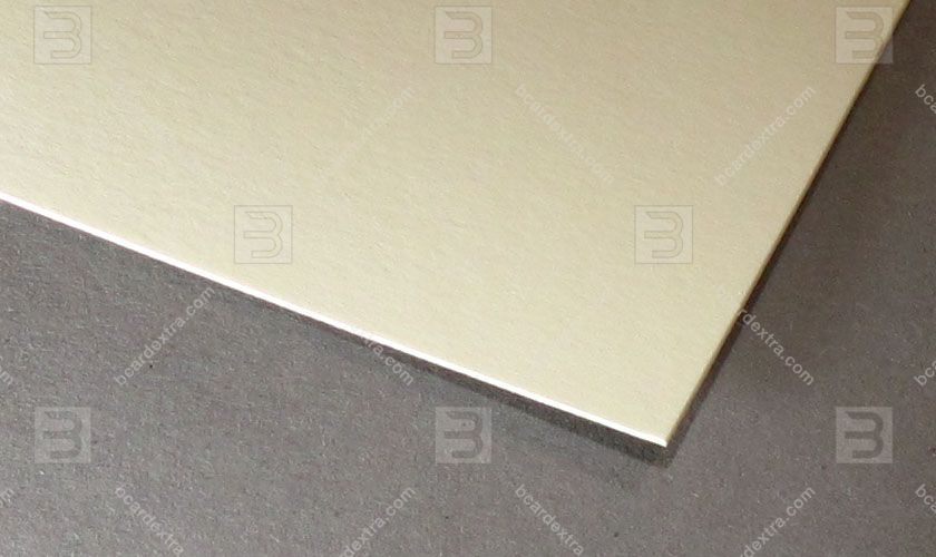 Cardboard Touche Cover ivory business card photo
