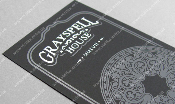Визитка торгового дома «Grayspell» business card photo